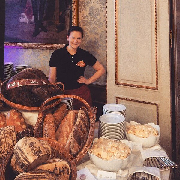 Brotpräsentation im Schlosshotel Kronberg
